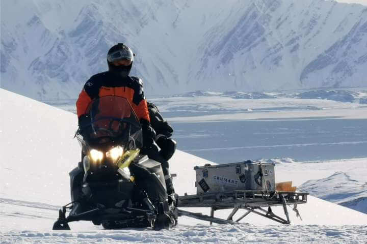 Aurora e paisagem ártica — NORD Expedition