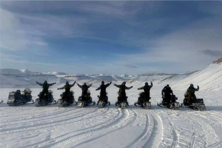 Travessia polar de snowmobile — NORD Expedition